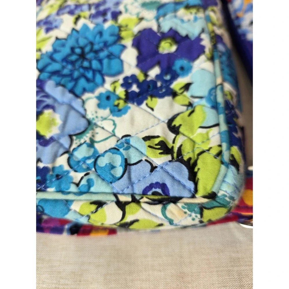 Vera Bradley Floral Crossbody Bag Purse 7